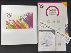 Saxon phonics & spelling Kindergarten, classroom materials for 1 student (2022)