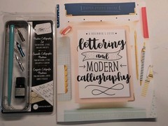 Lettering and Modern Calligraphy : Learn Hand Lettering and Brush Lettering:…