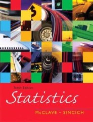 Statistics (10th Edition) – Hardcover By McClave, James T – GOOD