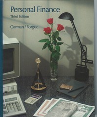 Personal Finance 3rd Edition E. Thomas Garman Raymond Forgue 1990 Hardcover Book