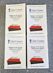 Great Courses: Religion in the Ancient Mediterranean World Volume 1-4 Books
