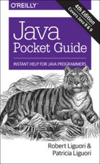 Java Pocket Guide: Instant Help for Java Programmers – Paperback – GOOD