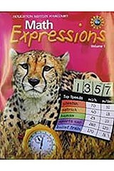 MATH EXPRESSIONS: HOMEWORK AND REMEMBERING (CONSUMABLE) By Houghton Mifflin NEW