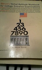 Barron’s Verbal Aptitude Workbook for College Entrance Examinations by Mitchell