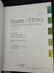 Issues and Ethics in the – Hardcover, by Corey Gerald; Corey – Very Good Free Sh