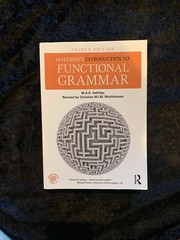 Halliday’s Introduction to Functional Grammar – Paperback – VERY GOOD