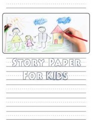 Story Paper For Kids: A Draw and Write Journal 120 Pages 85 x 11 Element – GOOD