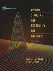 Applied Statistics and Probability for Engineers – Hardcover – GOOD