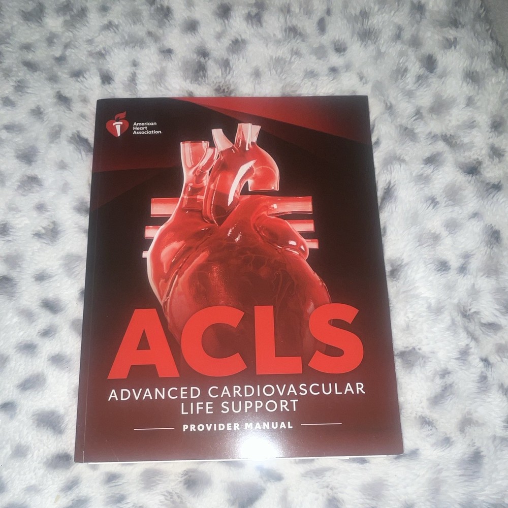 BRAND NEW AHA ACLS provider Manual