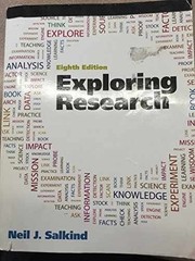 Exploring Research (8th Edition) – Paperback, by Salkind Neil J. – Acceptable n
