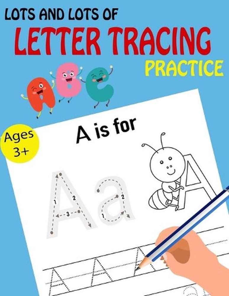 Lots and Lots of Letter Tracing Practice by Kids Writing Time (English) Paperbac