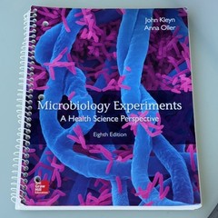 Microbiology Experiments A Health Science Perspective Eighth Edition Spiral