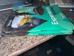 Grade 4 Savvas Texas Experience Science Volume 1 & 2 Student Workbook UNUSED