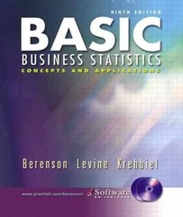 Basic Business Statistics and – Hardcover, by Berenson Mark L.; – Acceptable