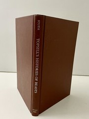 Topsell’s Histories of Beasts Hardcover First Edition 1st Print Ed Malcolm South