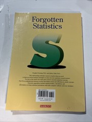 Forgotten Statistics by Douglas D. Downing and Jeffrey Clark (1996, Trade…
