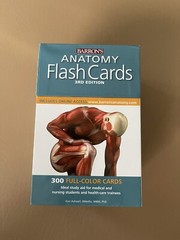 Barron’s Test Prep Ser.: Anatomy Flash Cards by Ken Ashwell (2016,…