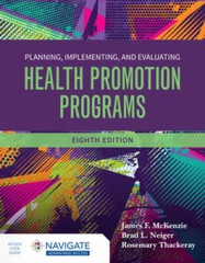 Planning, Implementing and Evaluating Health Promotion Programs – GOOD