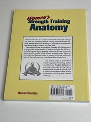 Women’s Strength Training Anatomy Paperback by Frederic Delavier