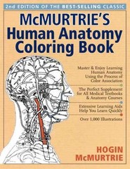 McMurtrie’s Human Anatomy Coloring – Paperback, by McMurtrie Hogin – Very Good