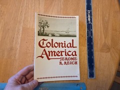 Colonial America by Jerome R. Reich (1984, Trade Paperback)