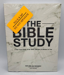 THE BIBLE STUDY Part 1 Old Testament & Part 2 New Testament by Zach Windahl -NEW