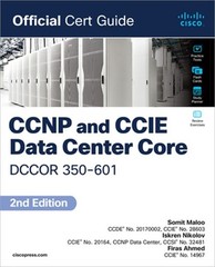 CCNP and CCIE Data Center Core Dccor 350-601 Official Cert Guide (Paperback or S
