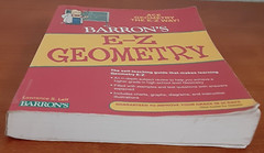 Barron’s E-Z Geometry by Lawrence Leff PB 2009 Easy Math Guide High School level
