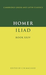 Homer: The Iliad Book 24 (Cambridge Greek and Latin Classics)