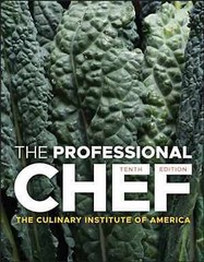 The Professional Chef – Hardcover, by The Culinary Institute of – Very Good