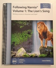 IEW Following Narnia 1 Lion’s Song Teacher Manual Homeschool Writing Curriculum