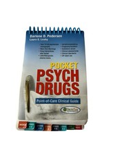 Pocket Psych Drugs : Point-Of-Care Clinical Guide by Darlene D. Pedersen (2009,