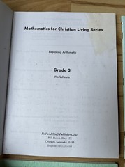 Rod and Staff Grade 3 Exploring Arithmetic Beginning Wisely English Worksheets