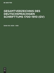 Wein – Wer