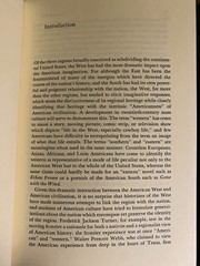Eastern Establishment and the Western Experience: The West of Frederic
