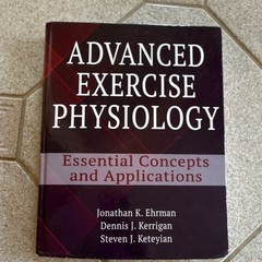 Advanced Exercise Physiology Hardcover by Ehrman, Human Kinetics, Exercise Phys…