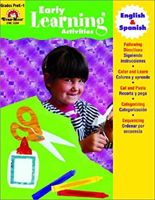 Spanish / English Early Learning Activities, Grades PreK-1 Paperb