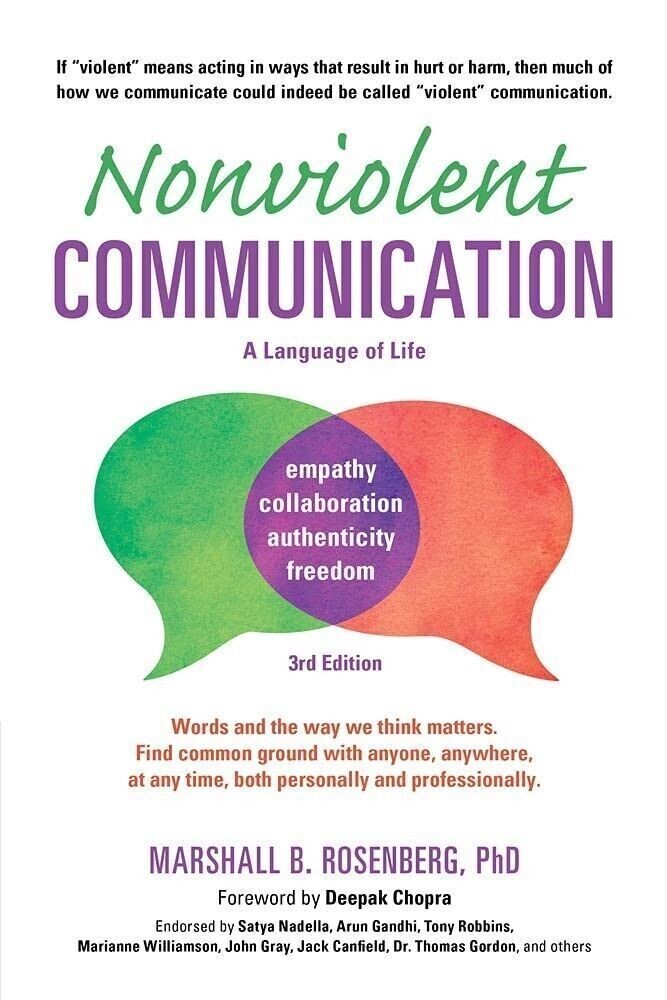 Nonviolent Communication A Language Of Life 3rd Edition Paperback m580