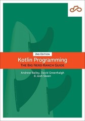 Kotlin Programming: The Big Nerd Ran…, Bailey, Andrew