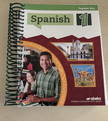 Abeka Spanish 1 Teacher Key 9th Grade 9 – NEW