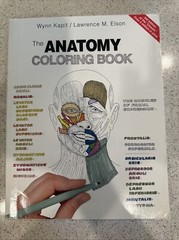 The Anatomy Coloring Book by Lawrence M. Elson and Wynn Kapit (2001, Trade…