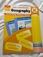 Skill Sharpeners Geography Grade K Evan-Moor Educational Publications Homeschool