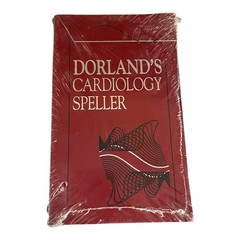 New SEALED Dorland’s Cardiology Medical Speller Saunders Textbook Heart Health