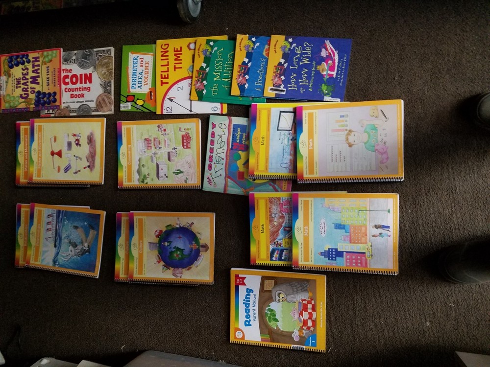 Moving Beyond the Page (Age 6-8) Full Year Curriculum Bundle,English, math etc