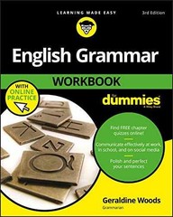 English Grammar Workbook For – Paperback, by Woods Geraldine – Very Good o