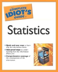 The Complete Idiot’s Guide to Statistics by Jr. Donnelly, Robert A: Used