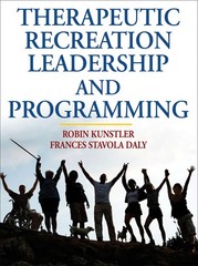 Therapeutic Recreation Leadership and Programming – hardcover Stavola Daly, …
