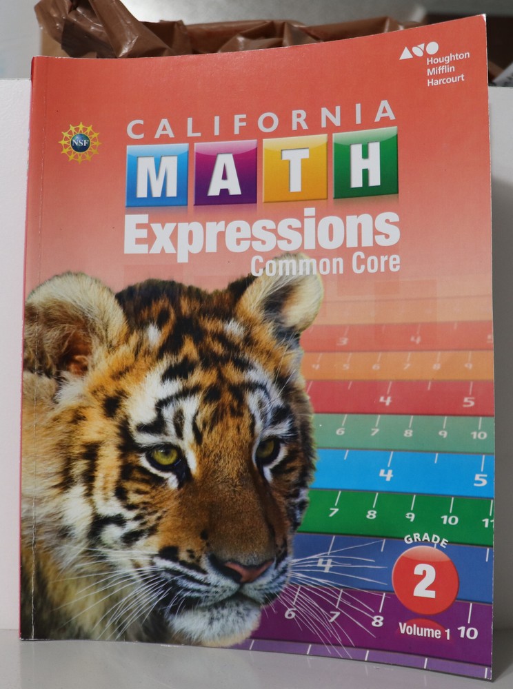 HMH: California Math Expressions Common Core Student Activity Book Grade 2 Vol 1