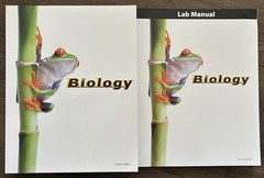Lot of Biology Textbook & Lab Manual 4th Edition Bob Jones Press BJUP Brand NEW