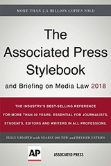 The Associated Press Stylebook 2018…, Press, Associat